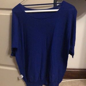 Royal blue sweater